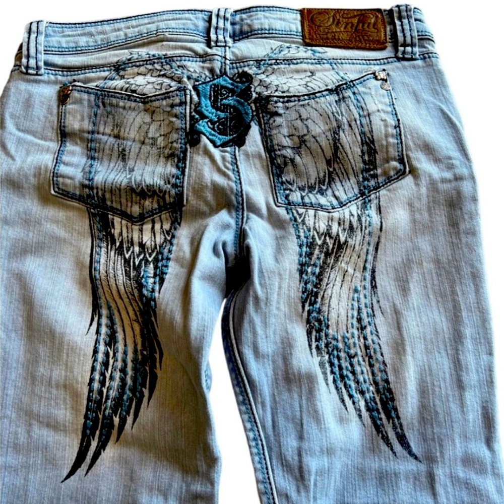Wanted:Sinful Affliction Jeans Size 26
